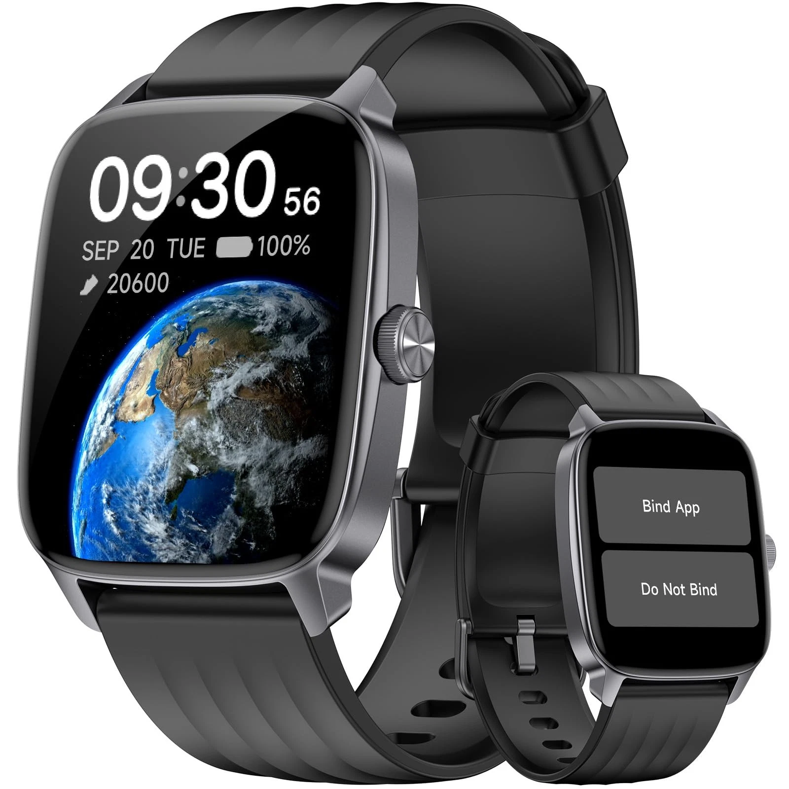 Pedometer No APP/Required, 1.85" Display Fitness Tracker with Pedometer, Calo...