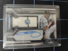 2016 Topps Strata Chris Sale #CAAR-CSA Patch Auto