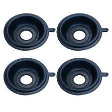 4x Carburetor slide valve diaphragm For KAWASAKI ZXR400R ZXR 400R 400 R ZX400