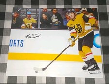 Kaedan korczak Signed Las Vegas Golden Knights 8x10 Photo 