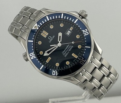 Omega Seamaster Pro SMP 300M 2541.80 Full Size 41mm Blue Wave Bond