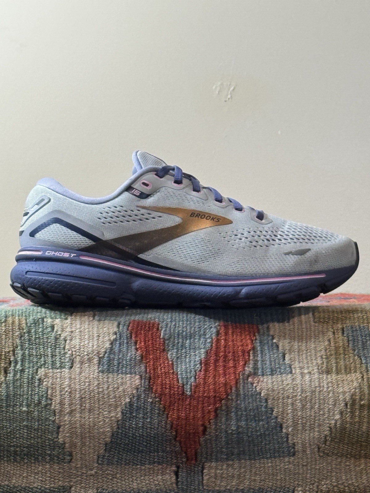 BROOKS Ghost 15 'Spa Blue Copper' Women’s Size 8.5 D (WIDE) 1203801D492 Running