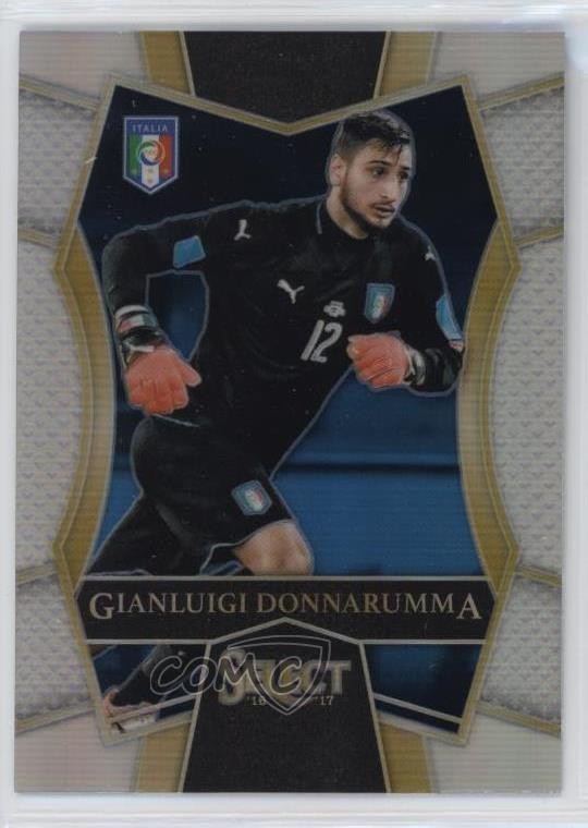 2016-17 Panini Select Mezzanine Silver Prizm Gianluigi Donnarumma #188 0s3