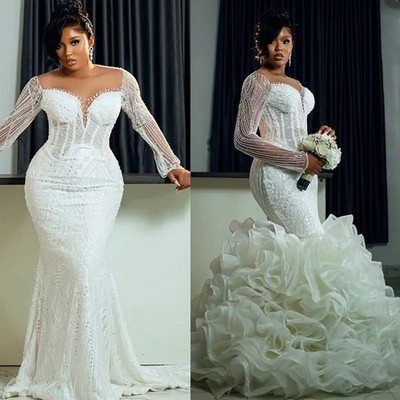 3 4 sleeve beaded dress A-Line Evening Gown | 3/4 Sleeve Beaded Bodice Formal Dress for Mother of  the Bride GL3573 main image 0