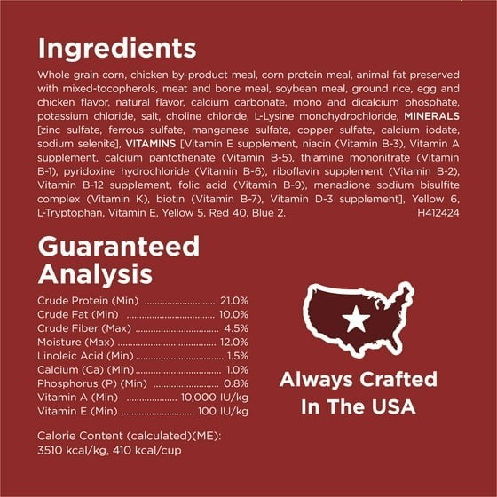 2 Bags Purina Dog Chow Complete Adult Dry Dog Food for Adult Dogs, 44 lb Bag