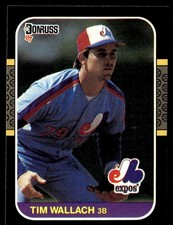 1987 Donruss Tim Wallach Montreal Expos #179