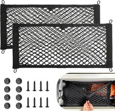 Universal Cargo Net Pocket Elastic Netting Car Mesh Pouch for Trunk RV Boats Hom