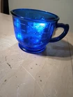 Hazel Atlas Cobalt Blue Glass Measuring & Mixing Cup (2 cup Capacity) RARE Vtg
