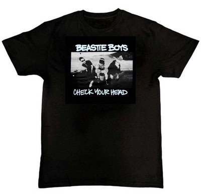 BEASTIE BOYS CHECK YOUR HEAD'92 Punk Grafikdruck Herren T-Shirt S M L XL 2 3 4 XL