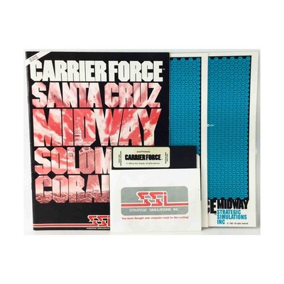 SSI Computer Wargame Carrier Force (Atari) VG+