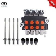4 Spool Hydraulic Monoblock Double Acting Control Valve 11 GPM 3625PSI
