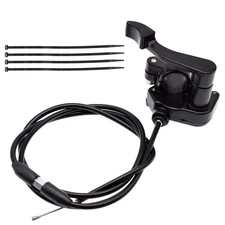 Thumb Throttle Cable Accelerator Control Handle Assembly 7/8 Inch 22mm ATV