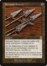 Serrated Arrows - 114 / English / Near Mint MTG