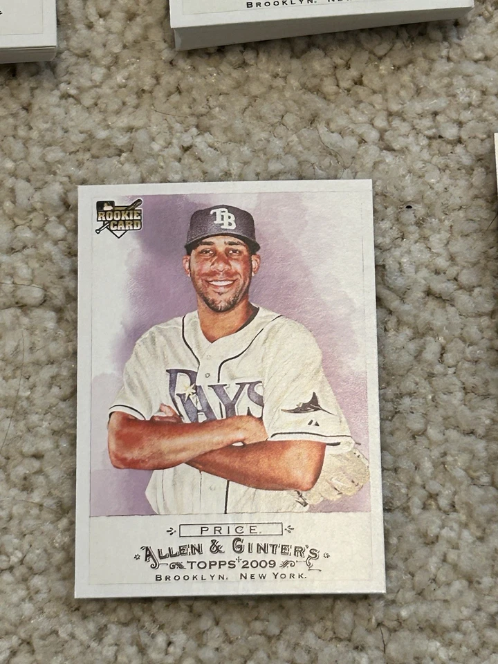 2009 Topps Allen & Ginter 工作套装 267 张卡 David Price 新秀 High #’s — 第 2/3 张图片