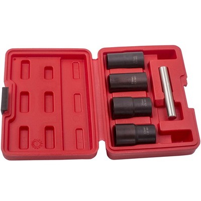 Locking Wheel Nut Remover Set Bolzen Nut Impact Twist Socket Extractor Bergen