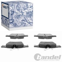 Vaico BremsbelÄGe Hinten Passend FüR Cadillac BLS CitroËN C5 Ford C-MAX Focus KU
