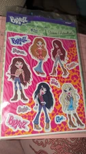 Vintage Bratz Dolls Stickers Unique New In Pack 4 Sheets