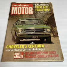 1975 Modern Motor Fiat 132 Corolla Levin Leyland P76 ADO71 Falcon XB Magazine