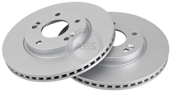 2X Bremsscheibe Vorne ABS 18302 FÜR Hyundai KIA-image