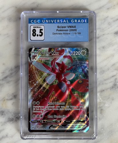 Scizor VMAX graded CGC 8.5 for sale on eBay