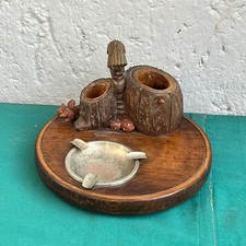 PORTACENERE In  legno vintage anni 60