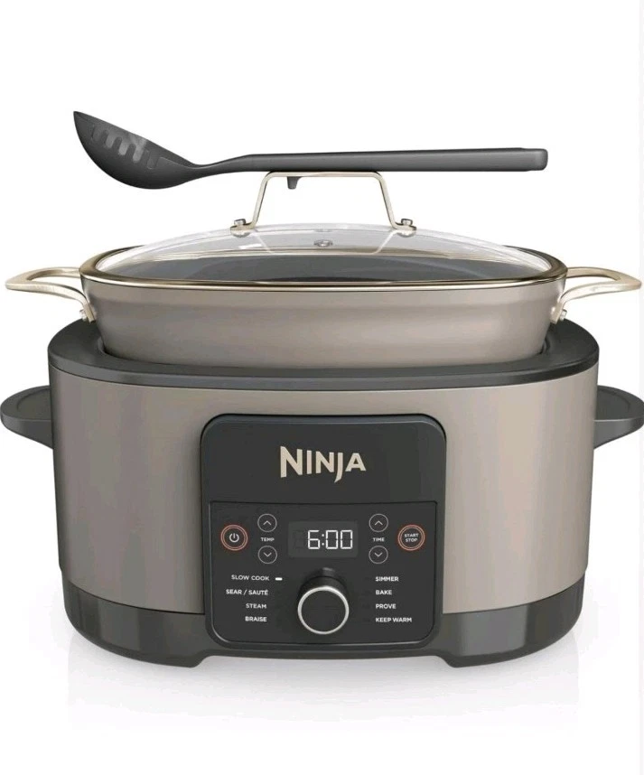 Ninja Foodi PossibleCooker, 8-in-1 Slow Cooker with Removable Non-Stick Pot,