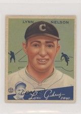 1934 Goudey Big League Chewing Gum R320 Lynn Nelson #60 0q3