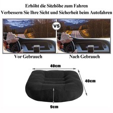 Sitzauflage Auto Sitzerhöhung Ergonomisch Orthopädisches Sitzkissen Stuhlkissen