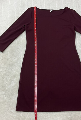 Old Navy Womens Size M 3/4 Sleeve Round Neck Maroon Burgundy Shift Dress | eBay Old Navy Womens Size M 3/4 Sleeve Round Neck Maroon Burgundy Shift Dress | eBay