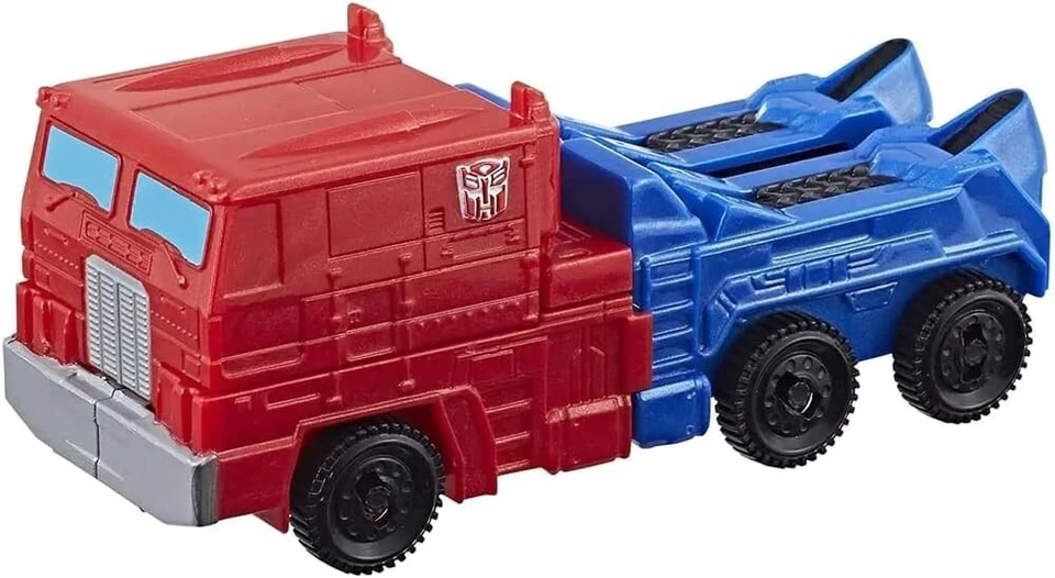 Hasbro Autobot Optimus Prime, Transformer Giocattolo per Bambini 6-8 Anni 12 cm. - Immagine 2 di 4