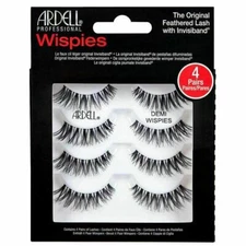 New 4 Pairs Ardell Demi Wispies Natural Multipack False Eyelashes Fake Eye Lash
