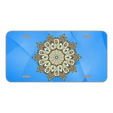 Custom Novelty License Plate With Gorgeous Creative Sketch Design