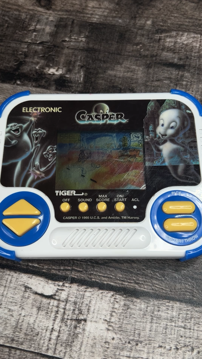 Vintage 1995 Casper Tiger Electronics LCD Game for sale