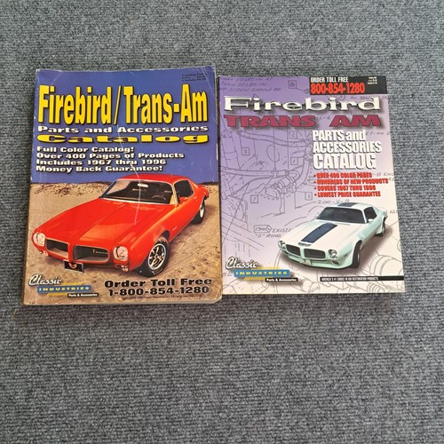 FireBird Trans Am Parts and Accessories Catalog Lot Of 2 eBay