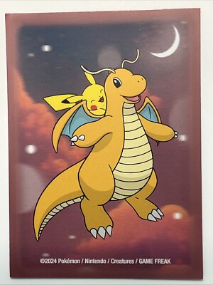 Pokemon Center Dreamy Dragonite Individual Card Sleeve X 1 (U4) | eBay