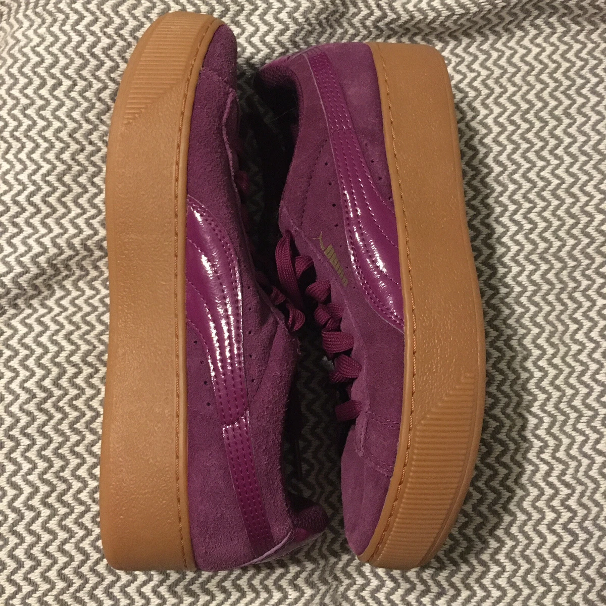 Puma vikky platform clearance purple