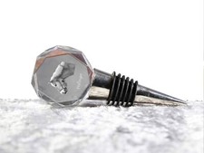 Haflinger - Bouchon De Bouteille, Bouchon En Cristal Avec Image D'un Cheval