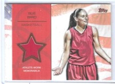 RARE 2012 TOPPS OLYMPIC ~ SUE BIRD BRONZE RELIC CARD /75 ~ UCONN ~ WNBA LEGEND