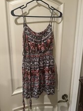 Women's Small Forever 21 Floral Mini Fit & Flare Sundress- FREE SHIPPING