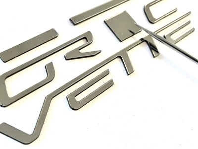 DKM | DASHBOARD LETTERS CHROME FOR CORVETTE C6 2005-2013 NOT DECALS