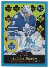 2015-16 O-Pee-Chee Platinum Retro Rainbow Blue On Card Autograph Auto Pick Any