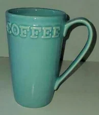 Primeragera Ceramic Coffee Mug Blue-Green 6" Microwave/Dishwasher/Freezer Safe