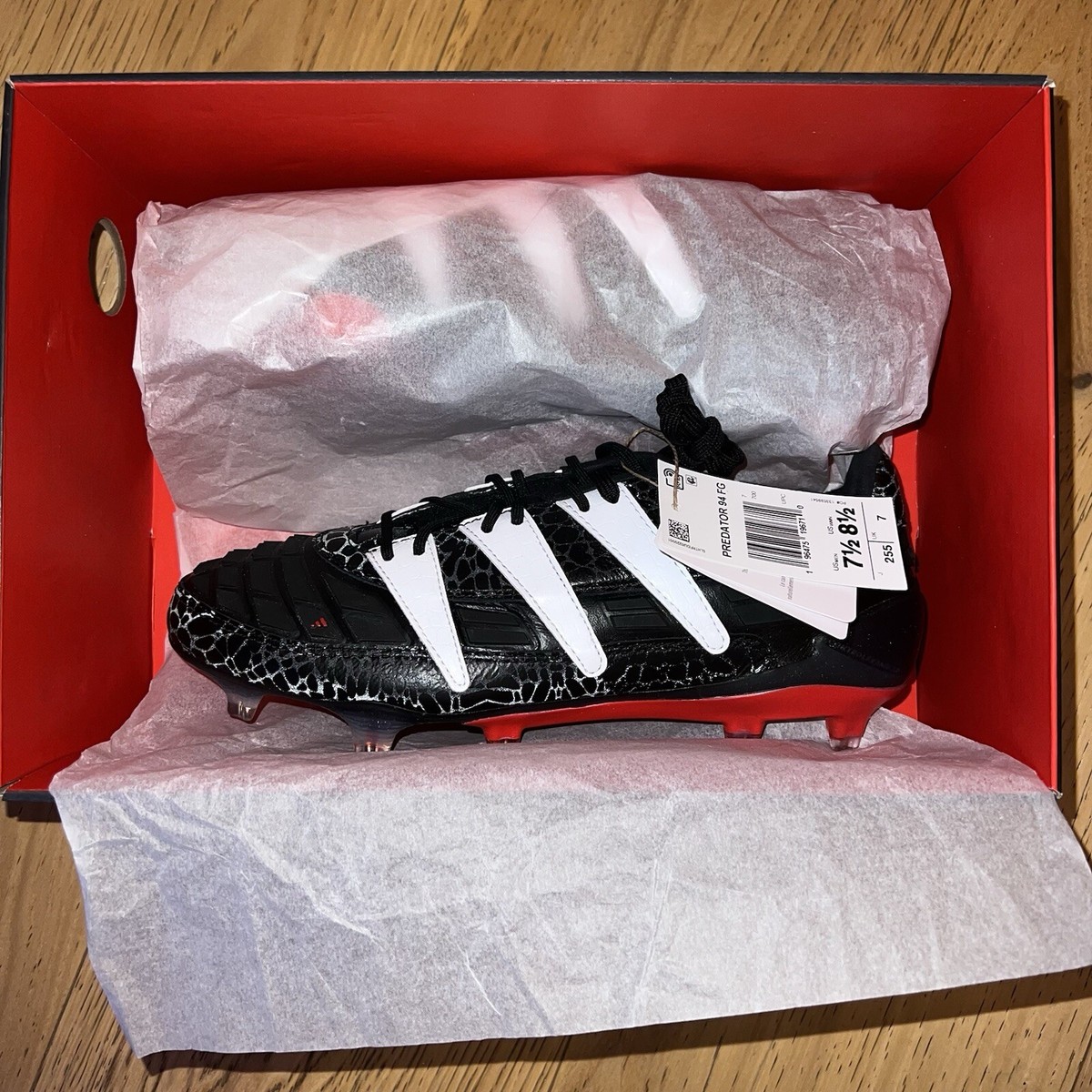 Adidas Predator 94 FG Men's Size 7.5/Women's 8.5 Soccer Cleats