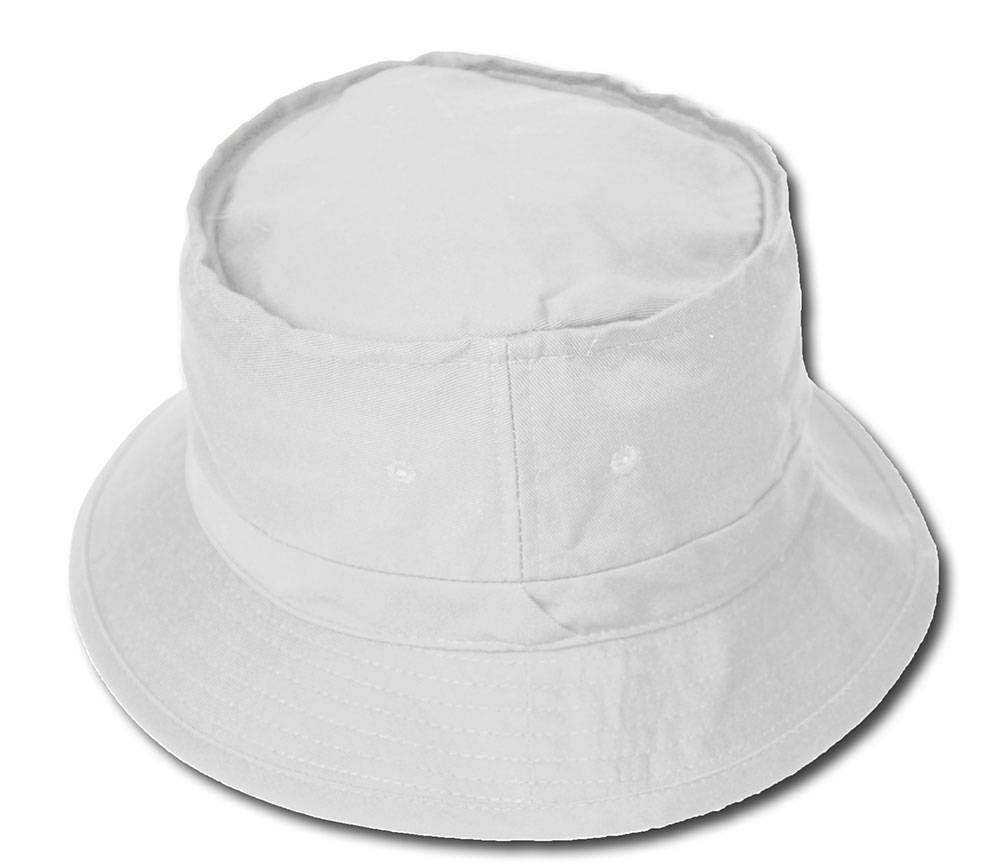 Top Headwear Blank Bucket Hat, White L/XL | eBay