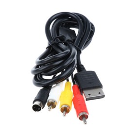 6ft AV TV 3RCA S-Video SAV Cable for SEGA DreamCast Console DC 128 CONSOLE