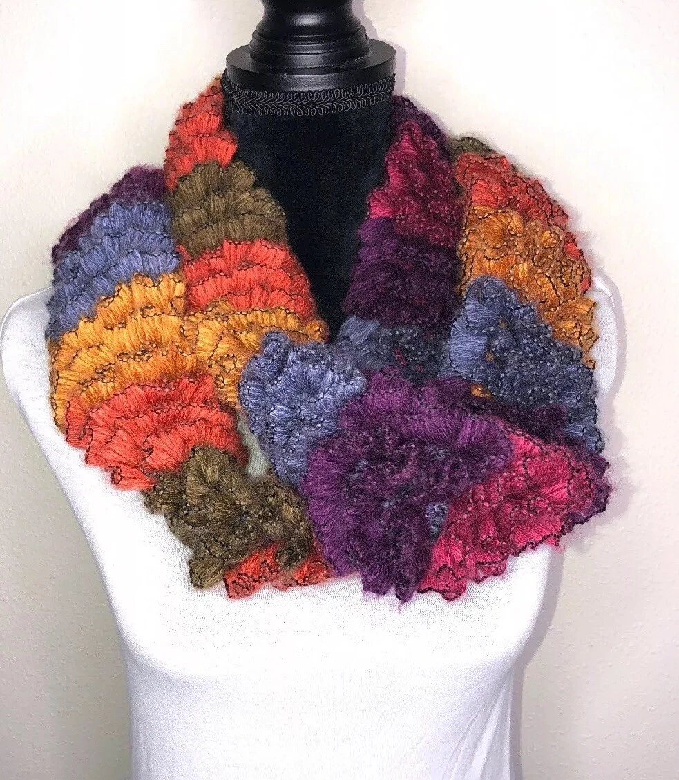 Hand Made In “Rounds” Outdoor Scarf