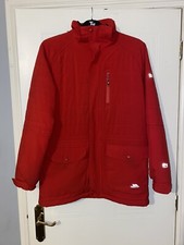 Men’s Trespass Waterproof Jacket - Red