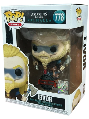 Funko POP Assassins Creed Valhalla Eivor Vaulted Special Edition 778 Vinyl