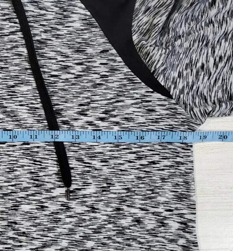 Sudadera con Capucha Danskin Now Activewear Para Mujer Mediana M Gris Con Capucha Equipo de Entrenamiento Correr Foto 2 de 4