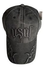 U.S. AIR FORCE USAF TEXT WITH TRIBAL EGGS Military Ball Cap